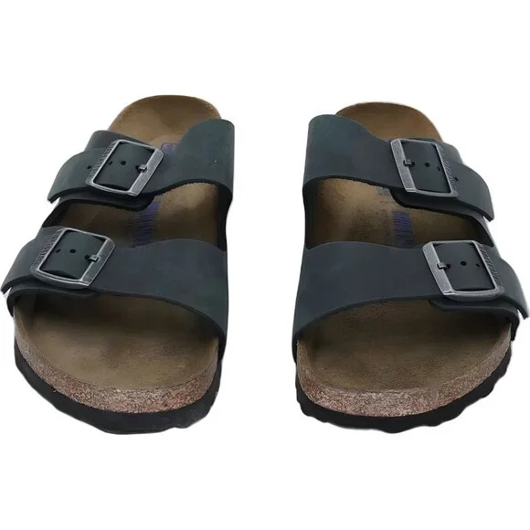 Birkenstock Arizona Black Womens Sandals Size 10 Wide US New 41 EU - Picture 5 of 6